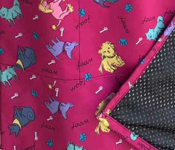 Pink Dog Design Waterproof Hair Resistant and Bleach Resistant Bathing and Grooming Apron 609