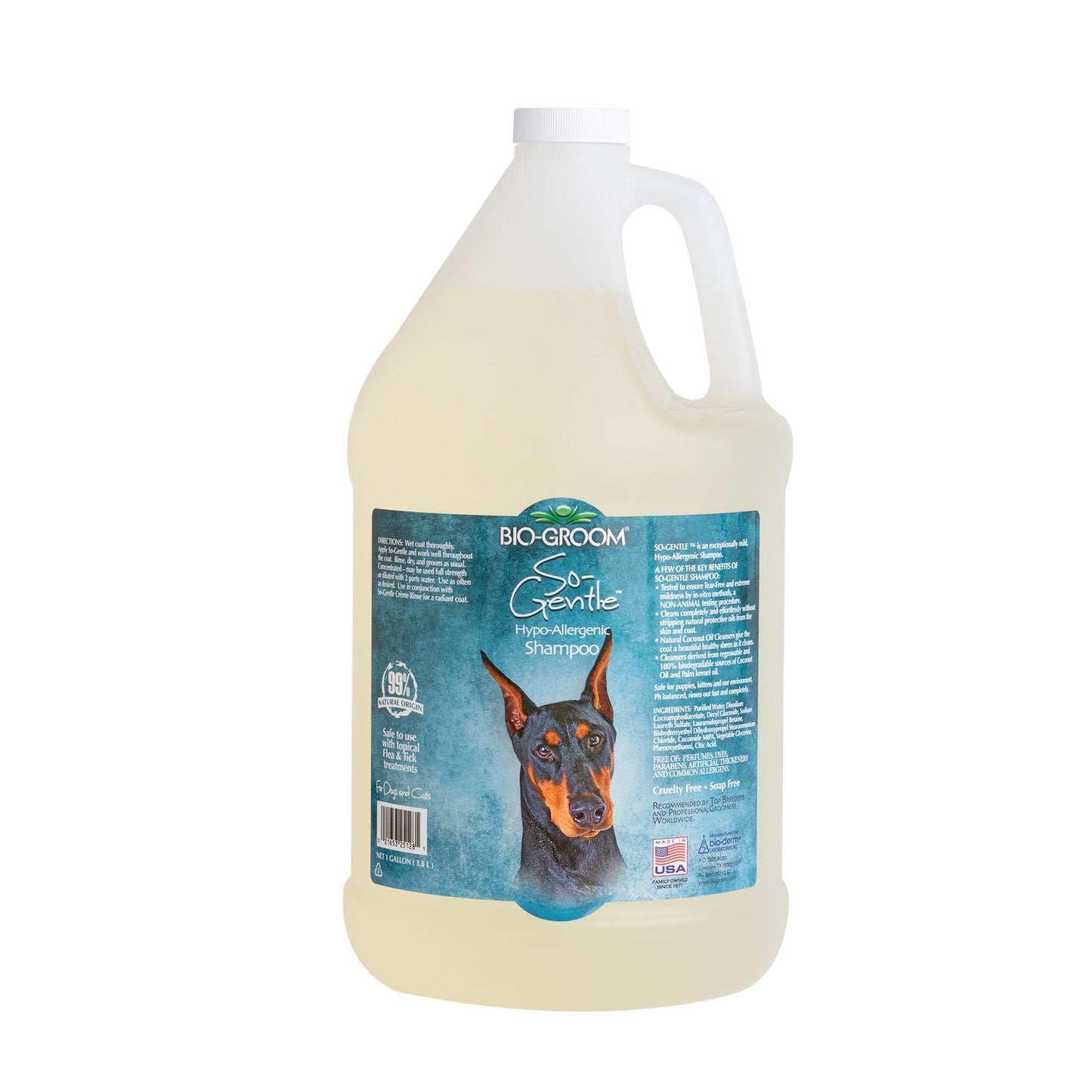 BIO-GROOM So-Gentle™ Hypo-Allergenic Tear-Free Dog Shampoo