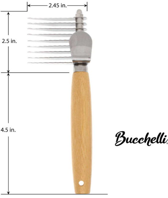 Bucchelli 7" Dematting Comb for Dogs
