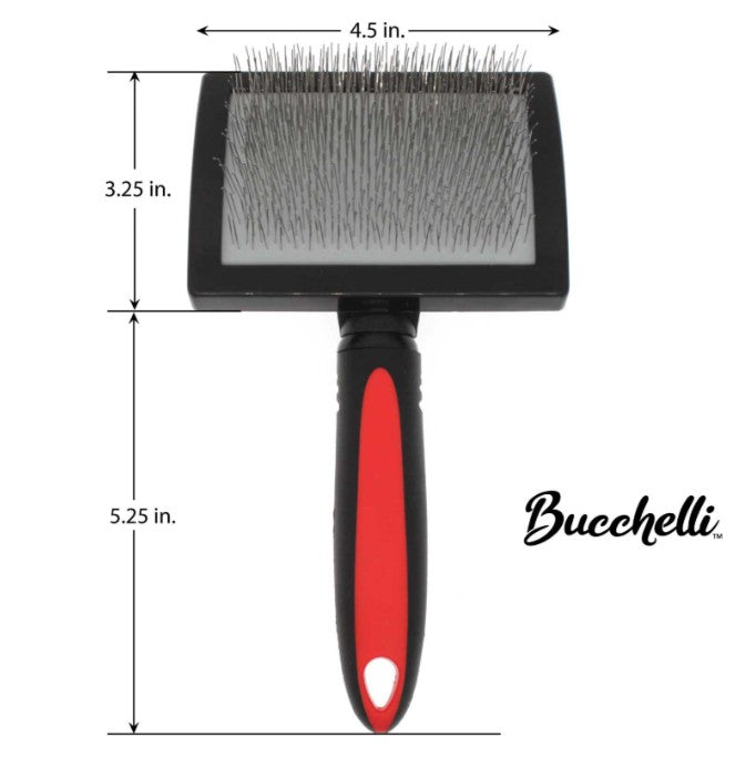 Bucchelli XL Firm Grip Curved Slicker Brush