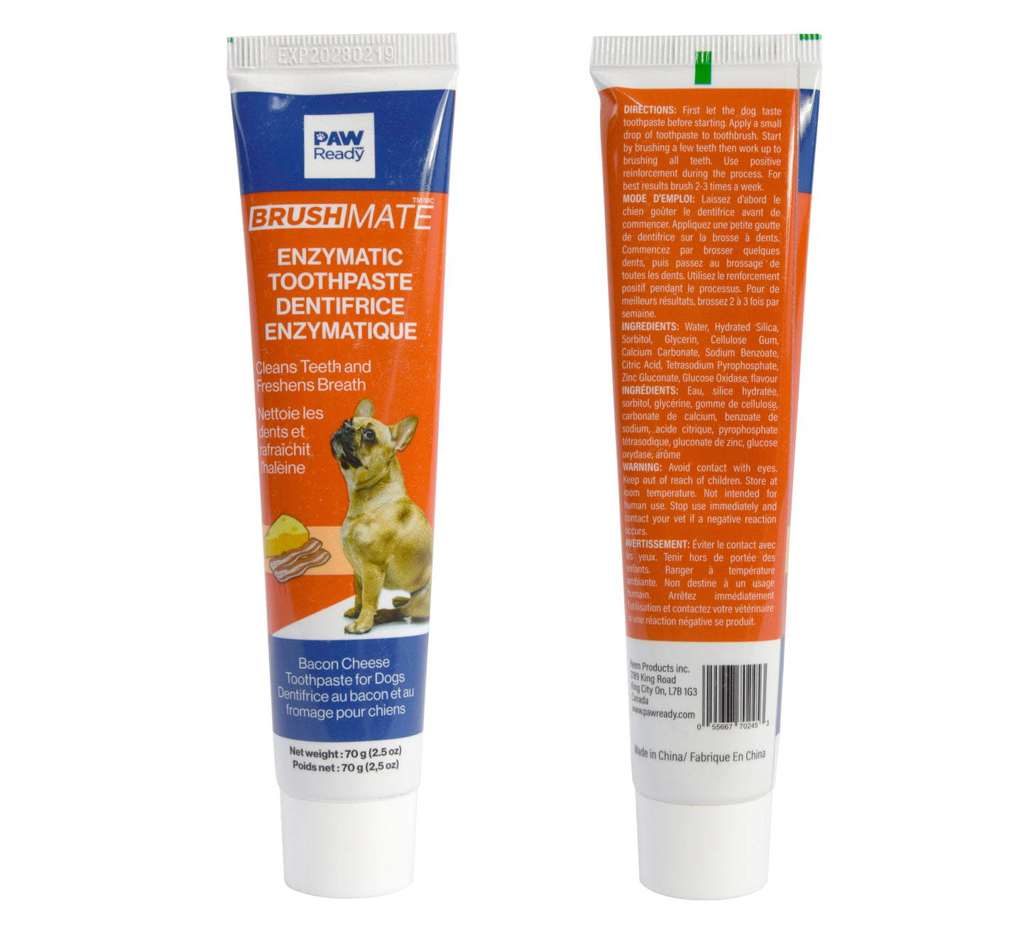 Enzymatic Dog Toothpaste - 1 Pack 70g- Best dog Toothpaste