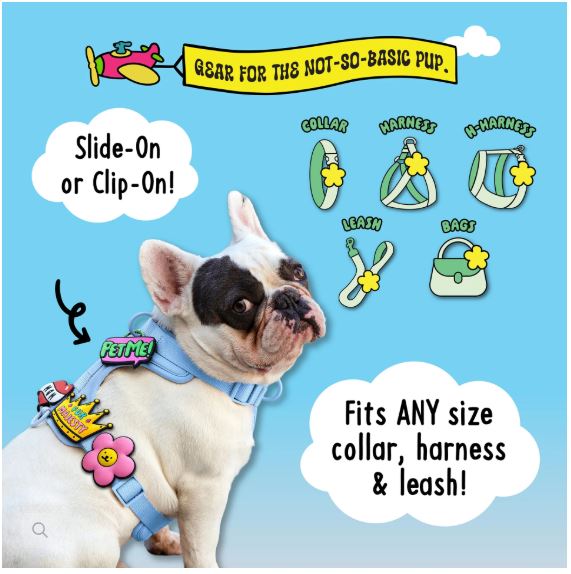 Reactive Jiby Dog Charm