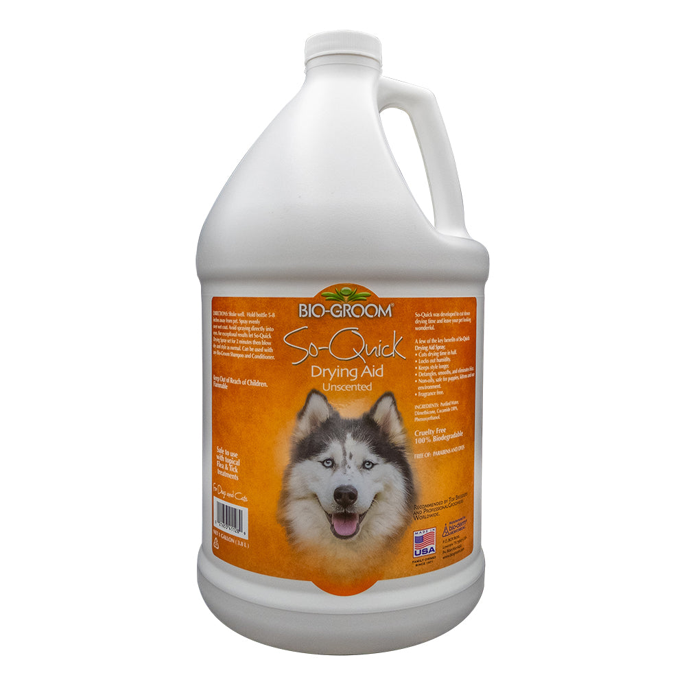 BIO-GROOM So Quick™ Dog Drying Aid Spray Gallon