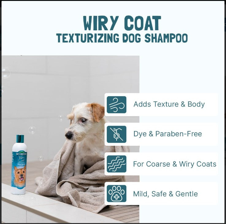 Wiry Coat Tearless Texturizing Dog Shampoo