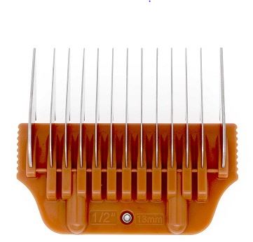 Bucchelli #1  1/2" Brown Wide Comb Attachment 13mm