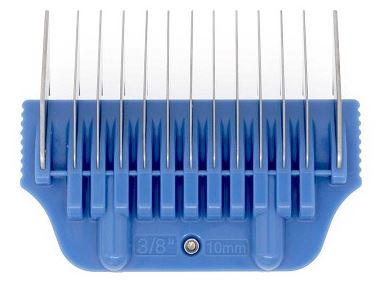 Bucchelli #2 3/8" Blue Wide Comb Attachment 10mm