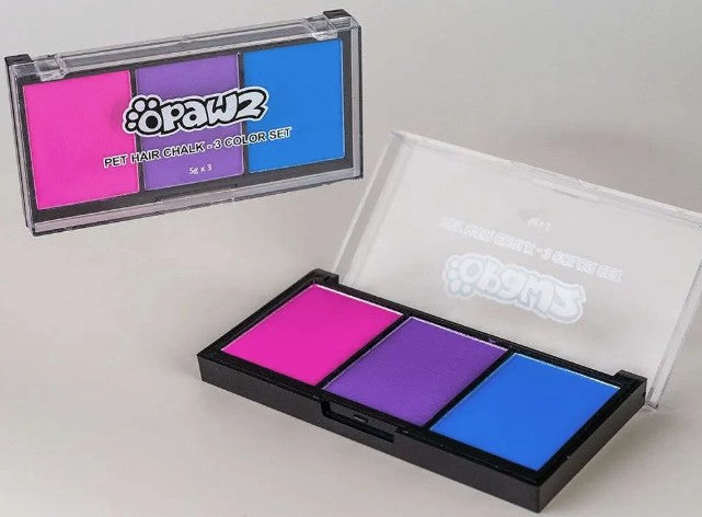 OPAWZ 3-Color Pet Hair Chalk Set