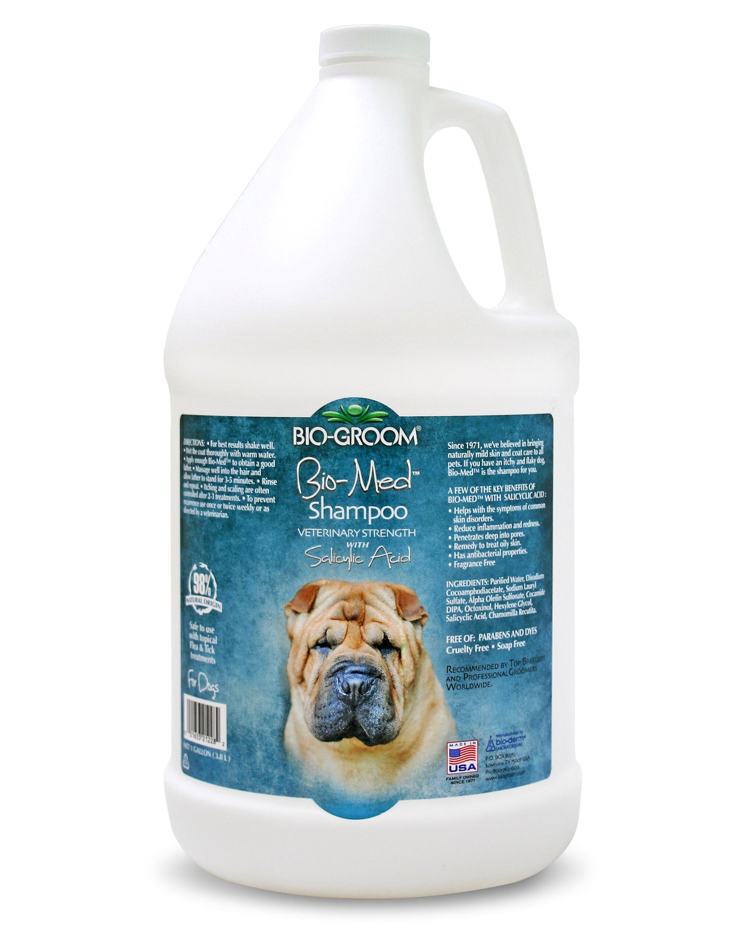 Bio-Groom Bio-Med™ Veterinary Strength Topical Solution Dog Shampoo