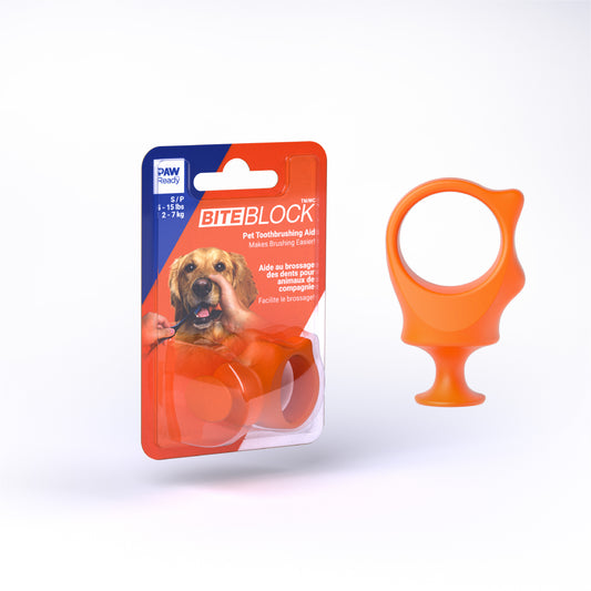 Paw Ready Biteblock - Orange