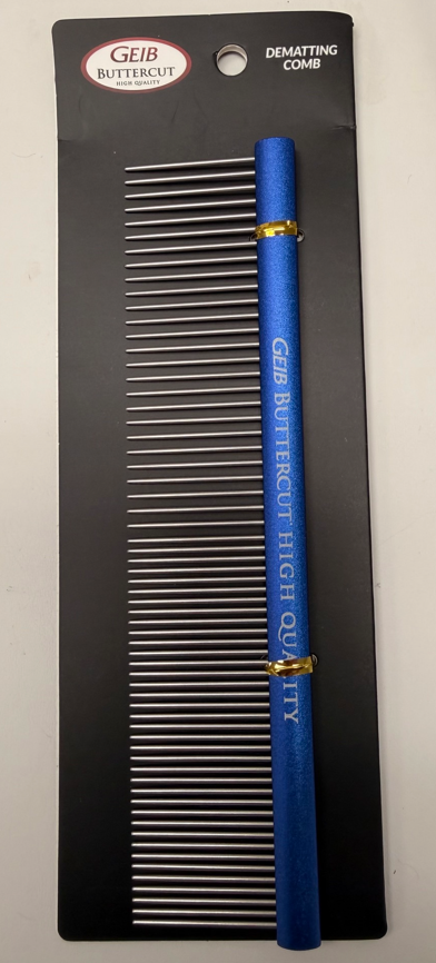 Comb Blue Large, 7.5'' Deep Spine 50/50 Teeth