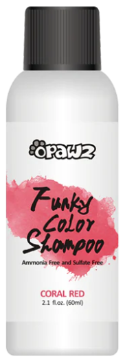 OPAWZ Funky Color Shampoo Coral Red 60ml