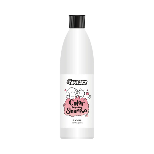 OPAWZ Color Depositing Shampoo for Dogs, Fuchsia 500ml