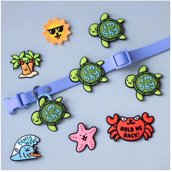 I'm Shy Turtle Jiby Dog Charm