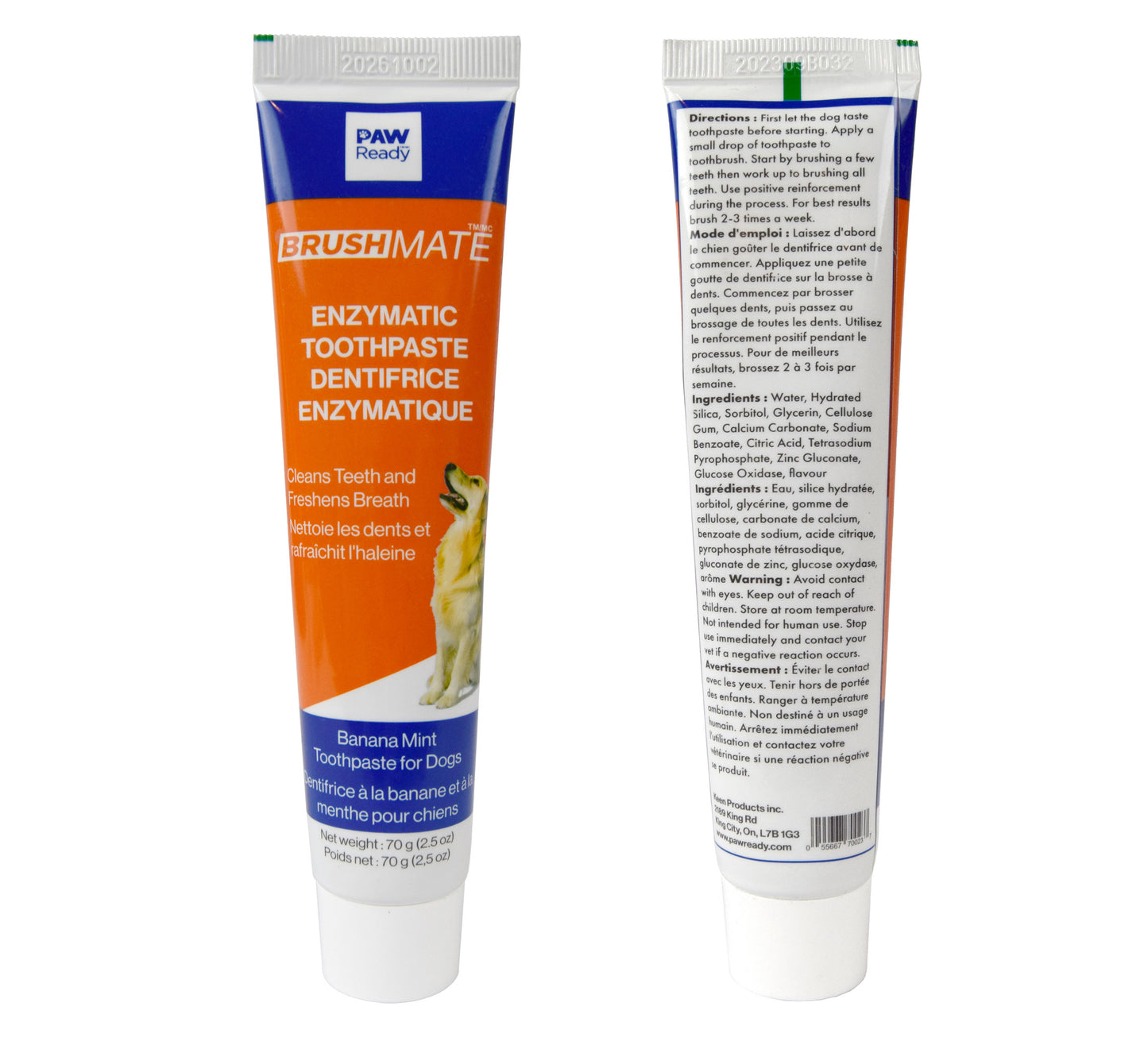 Enzymatic Dog Toothpaste - 1 Pack 70g- Best dog Toothpaste
