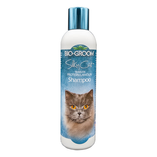 Bio-Groom Silky Cat™ Tearless Protein-Lanolin Cat Shampoo