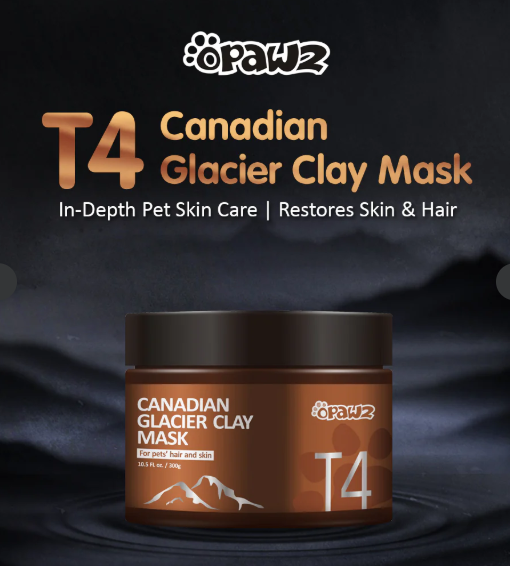 OPAWZ Canadian Glacier Clay Mask - For Pets’ Hair and Skin (T4)