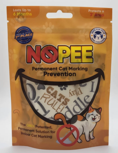 Cat Marking Prevention White with Cats