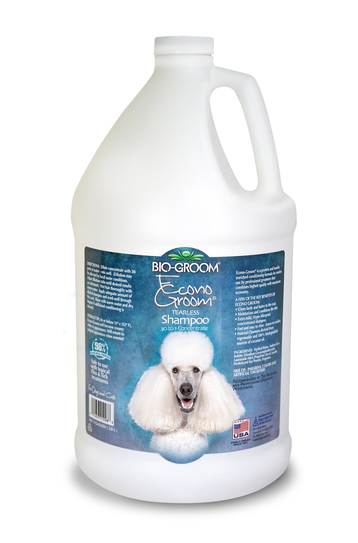 Bio-Groom Econo-Groom® Tear-Free Concentrate Dog Shampoo