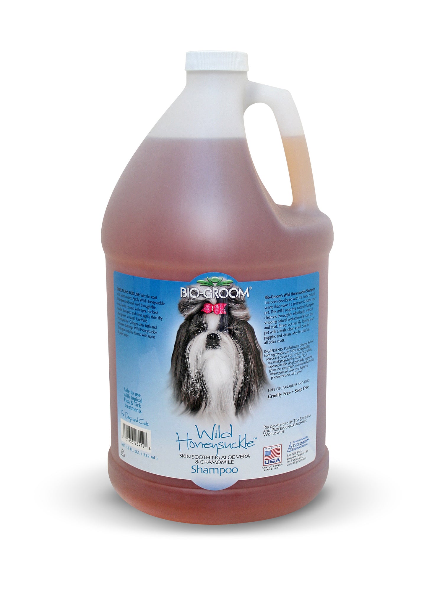 Bio-Groom Wild Honeysuckle™ Aloe Vera & Chamomile Dog Shampoo