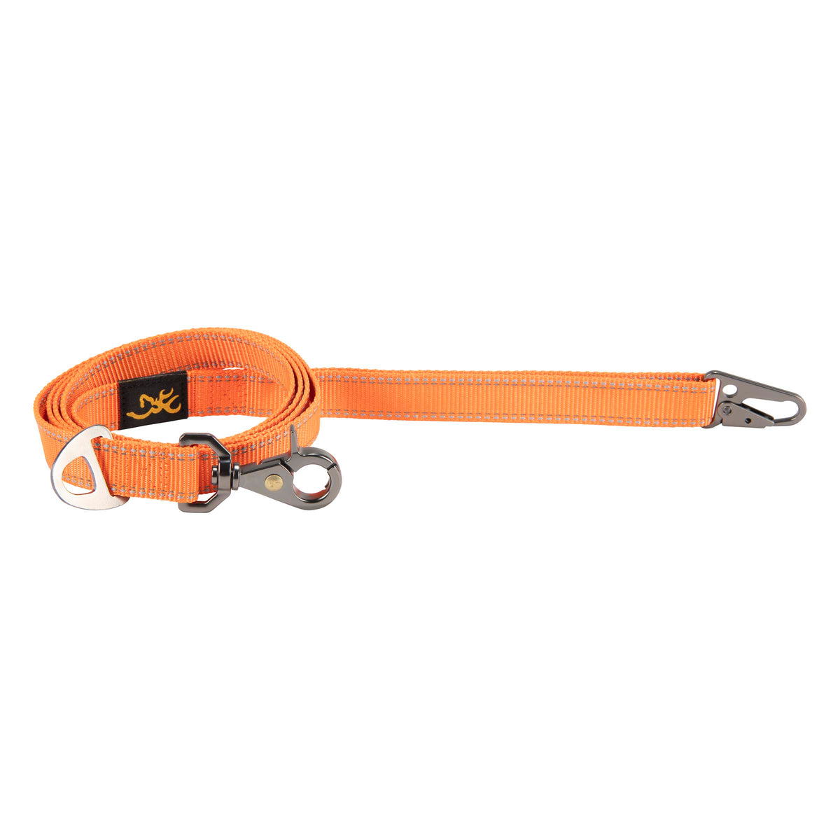 Browning CLASSIC WEBBING LEASH, 6FT X 1IN Safety Orange
